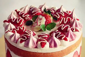 Торта с ягодово желе