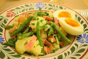 Salade Liégeoise или салата от Лиеж