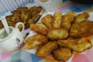 Панирани тиквички