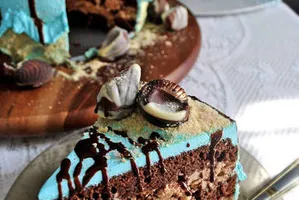 Торта "Морско дъно" Seashore cake