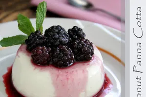 Кокосова панакота Coconut Panna Cotta