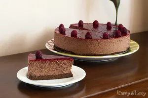 Шоколадова мус торта с малини
Raspberry Chocolate Mousse Cake